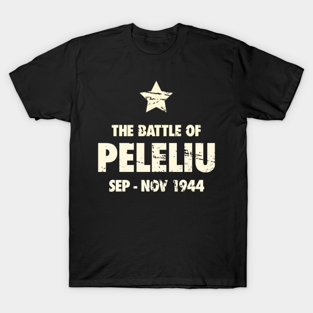 Battle Of Peleliu - World War 2 / WWII T-Shirt by Wizardmode